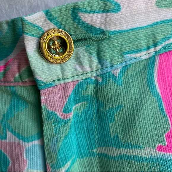 Lilly Pulitzer scalloped-hem shorts, size 2 - Picture 8 of 12